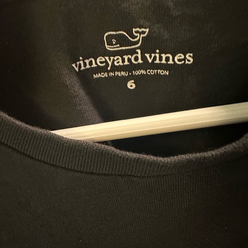 Vineyard Vines Classic Black Tee - Picture 2 of 2